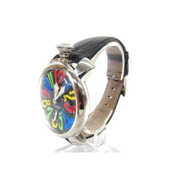 GaGa MILANO ガガミラノ マヌアーレ 48mm 手巻き ウォッチ 腕時計