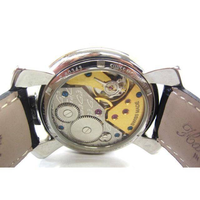 GaGa MILANO ガガミラノ マヌアーレ 48mm 手巻き ウォッチ 腕時計