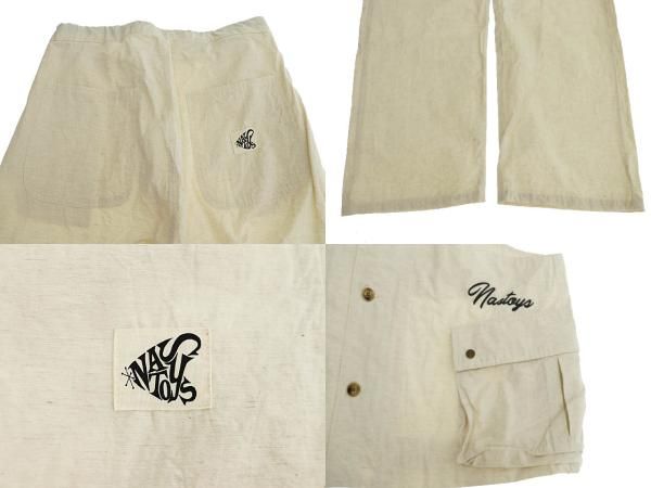 NASTOYS ナストイズ Cotton Linen Hunting Vest & Eazy Pants コットン
