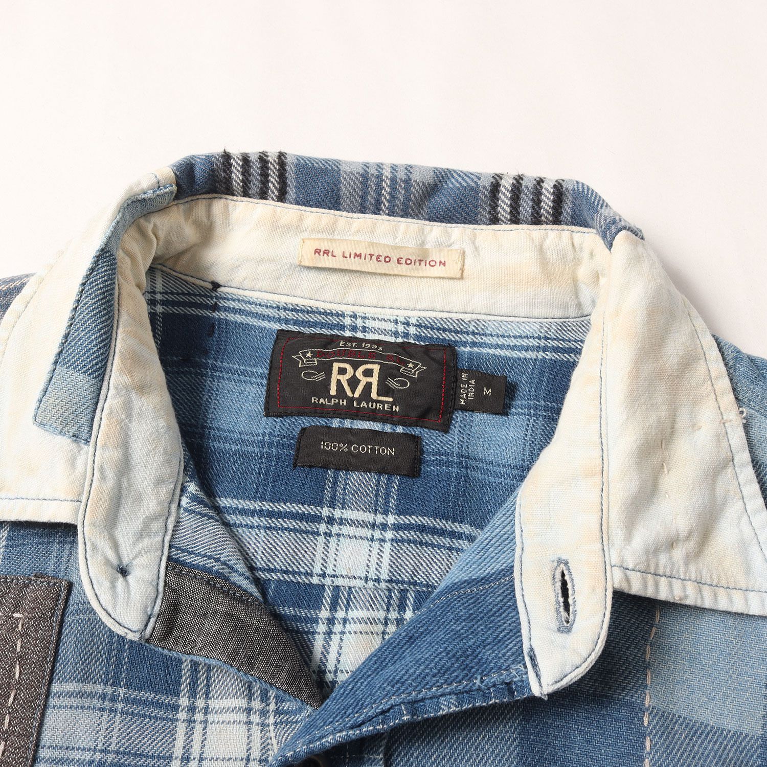 RRL ダブルアールエル シャツ インディゴ サイズ:M | LIMITED EDITION