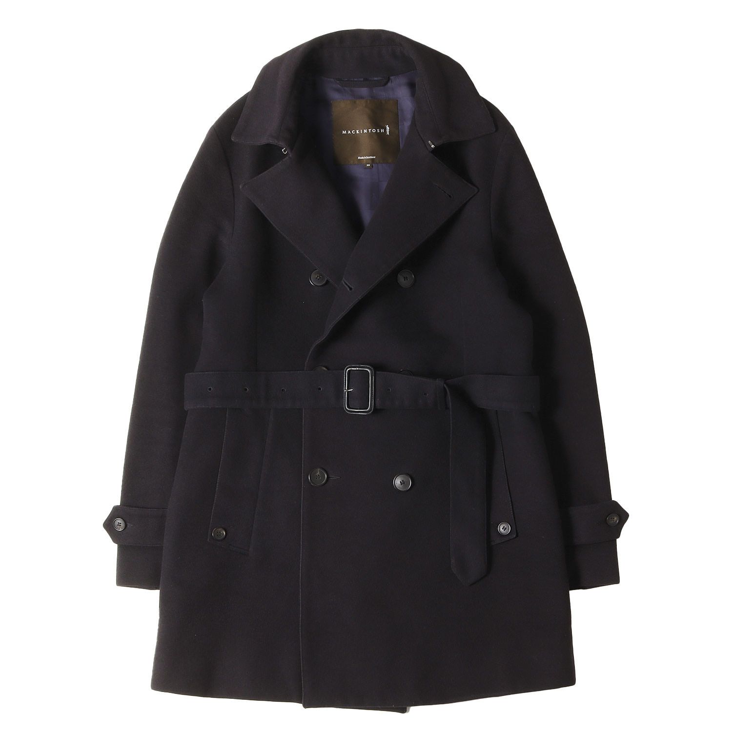 MACKINTOSH マッキントッシュ コート ネイビー 紺 サイズ:38 | ソフト