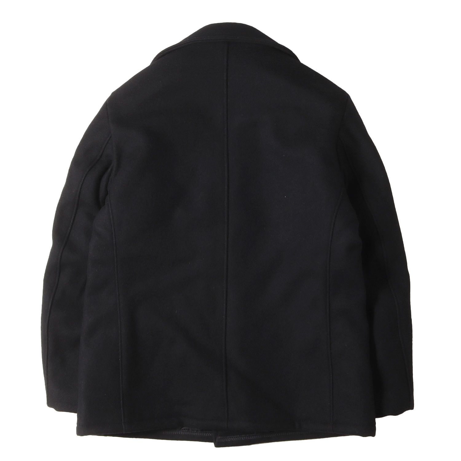 新品】Schott ショット コート ブラック 黒 サイズ:40 | メルトン