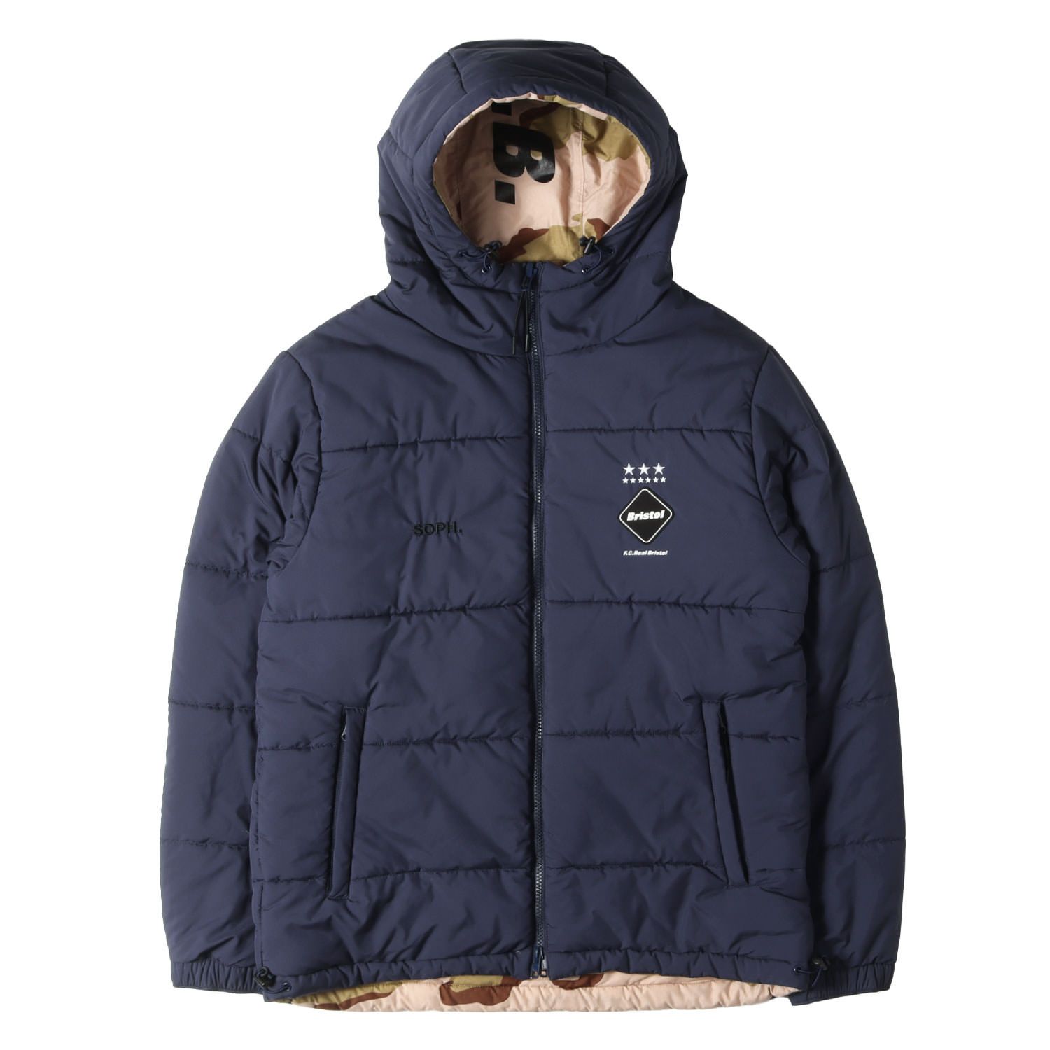 F.C.Real Bristol エフシーレアルブリストル ジャケット デザートカモ