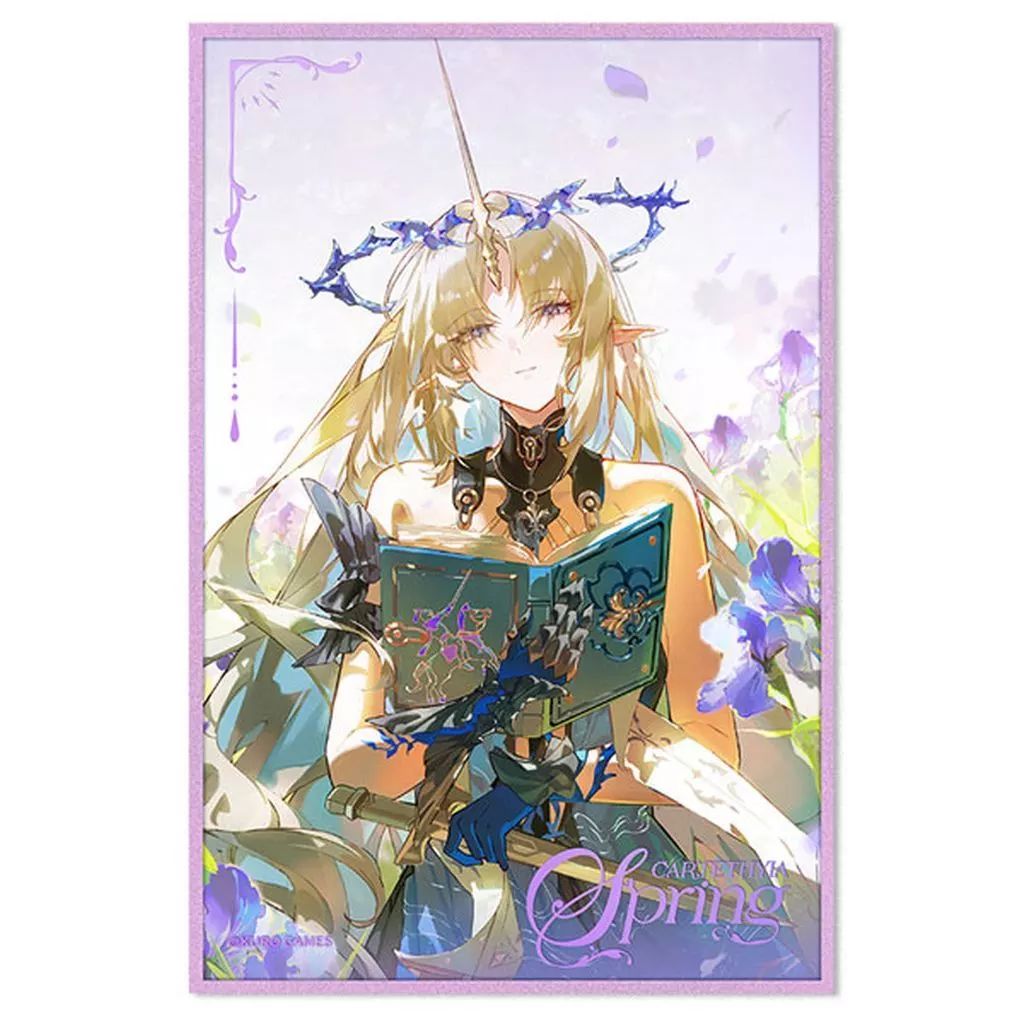 中古】紙製品 カルテジア(春Ver.) 四季テーマ アクリル色紙 「鳴潮