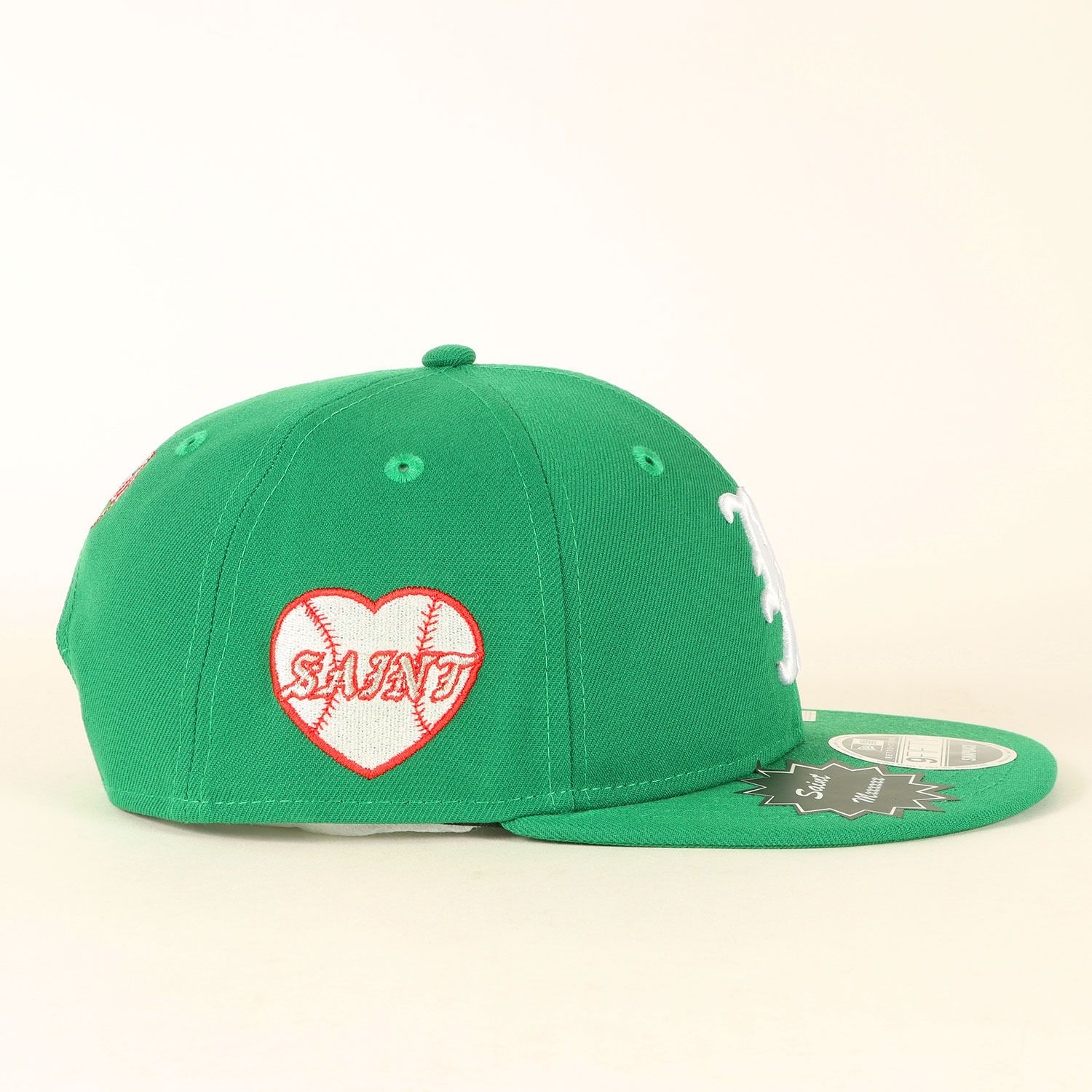 新品】SAINT MICHAEL セントマイケル キャップ グリーン サイズ:FREE