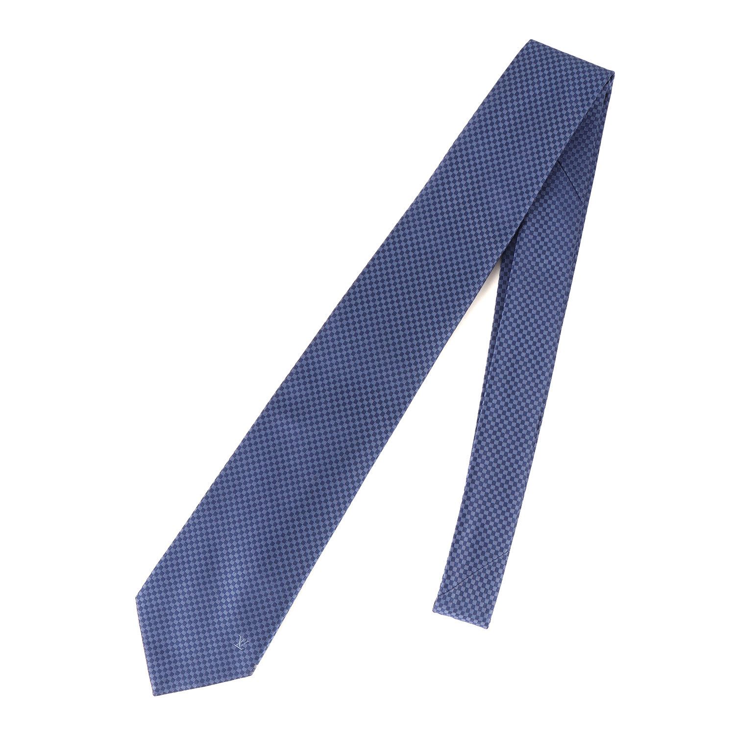 LOUIS VUITTON ルイヴィトン ネクタイ | 現行タグ | マイクロダミエ