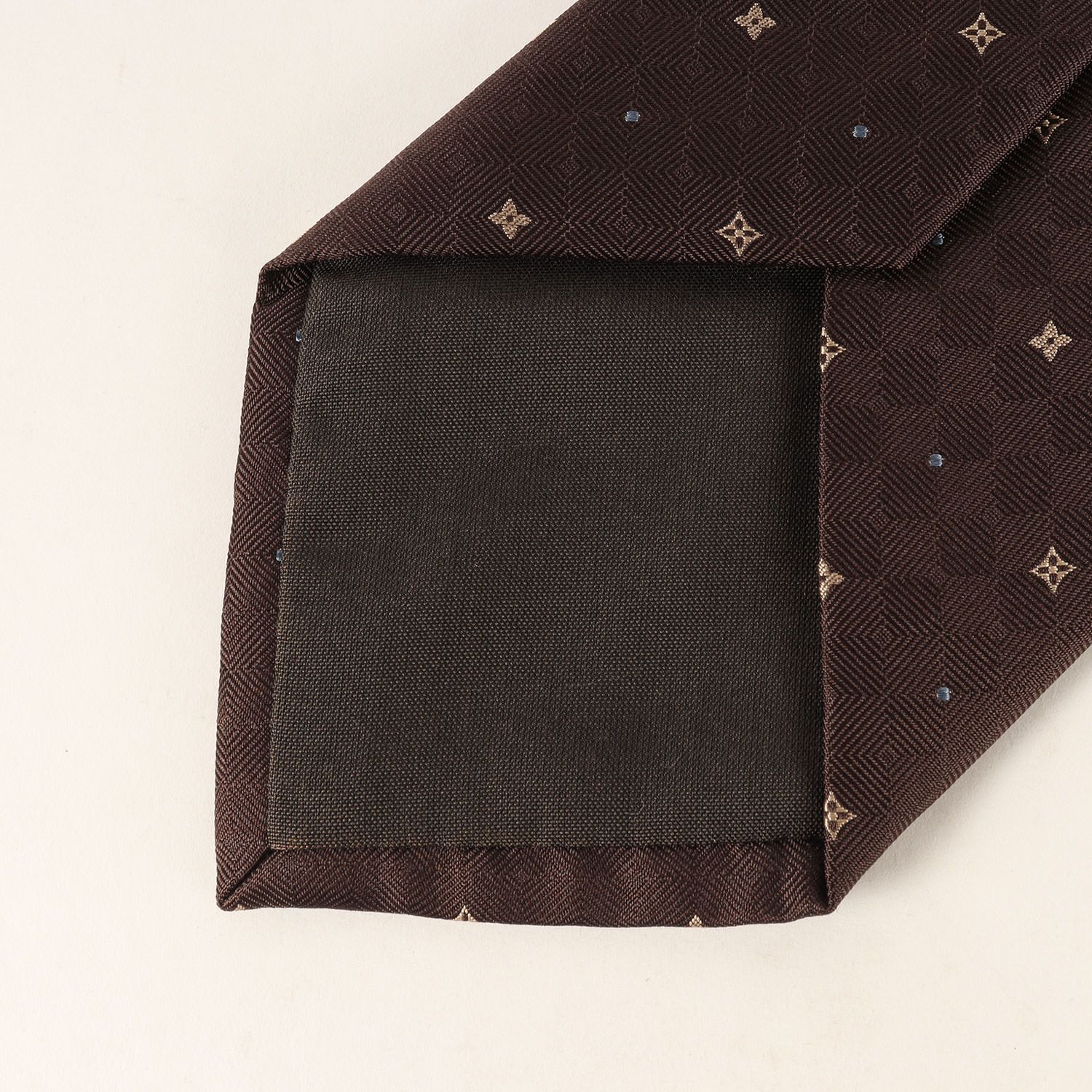 LOUIS VUITTON ルイヴィトン ネクタイ | モノグラム ダミエ シルク