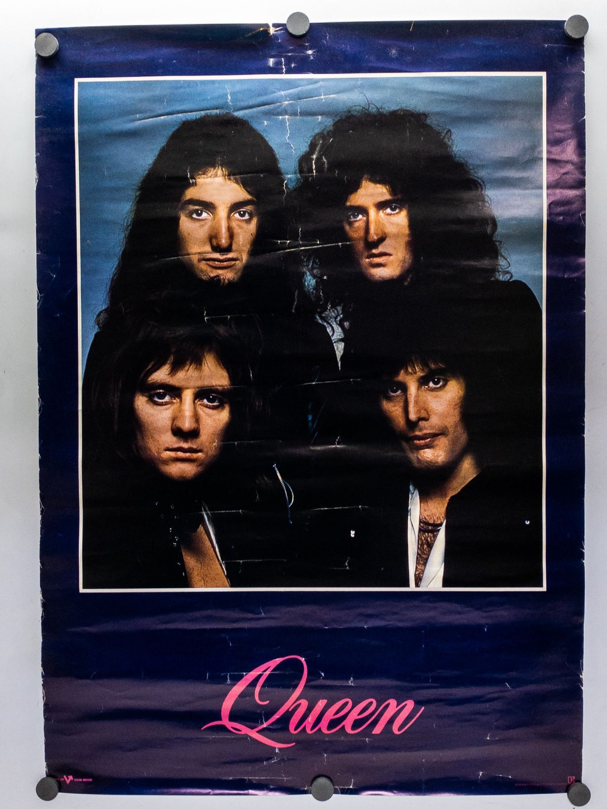 A1サイズ 59×84cm】Queen クイーン ヴィンテージポスター 70s-80s
