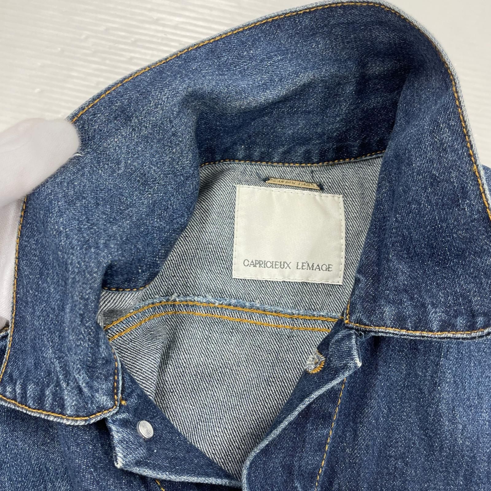 CAPRICIEUX LE'MAGE カプリシュレマージュ デニムジャケット sizeF