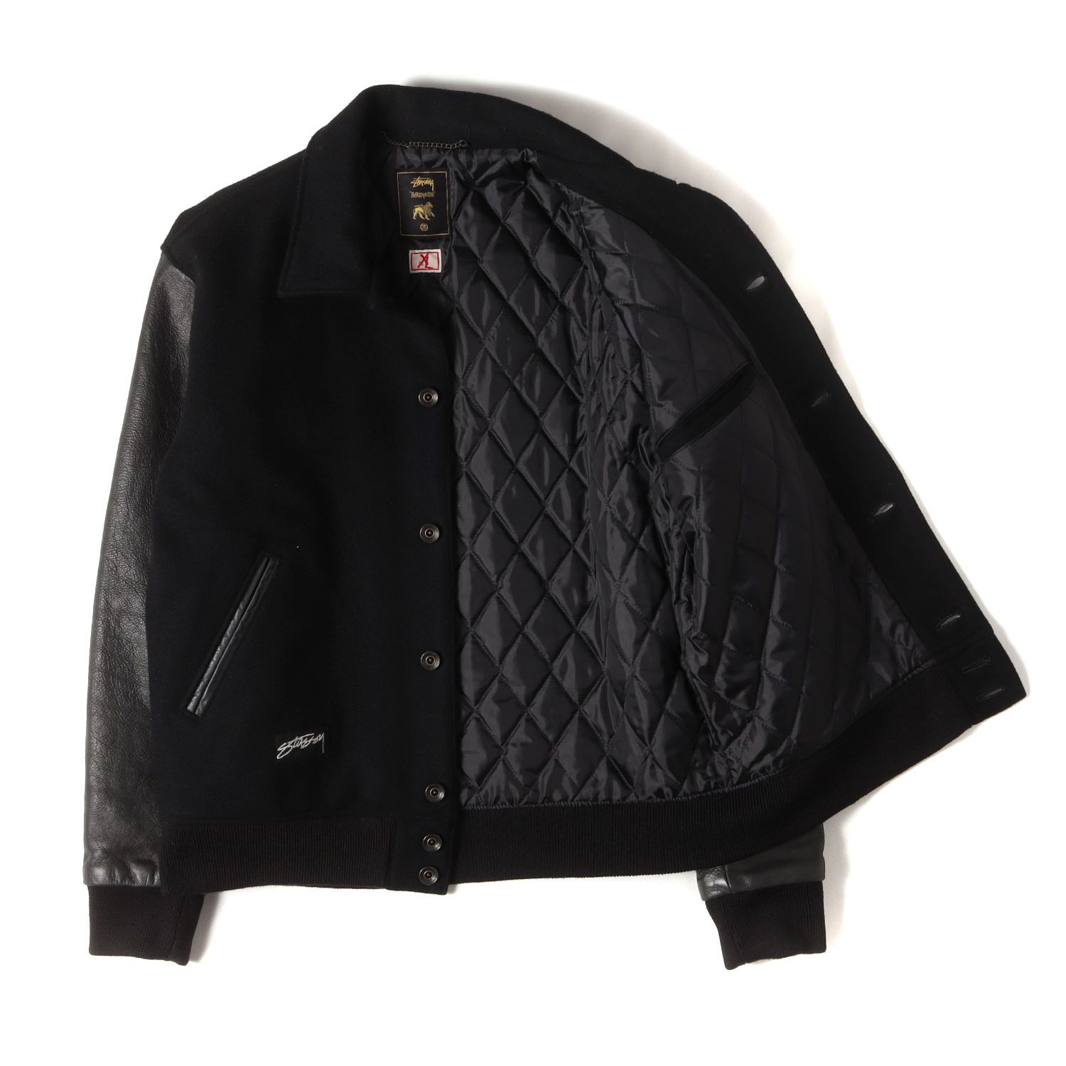 STUSSY ステューシー ジャケット ブラック 黒 サイズ:XL | 30周年記念