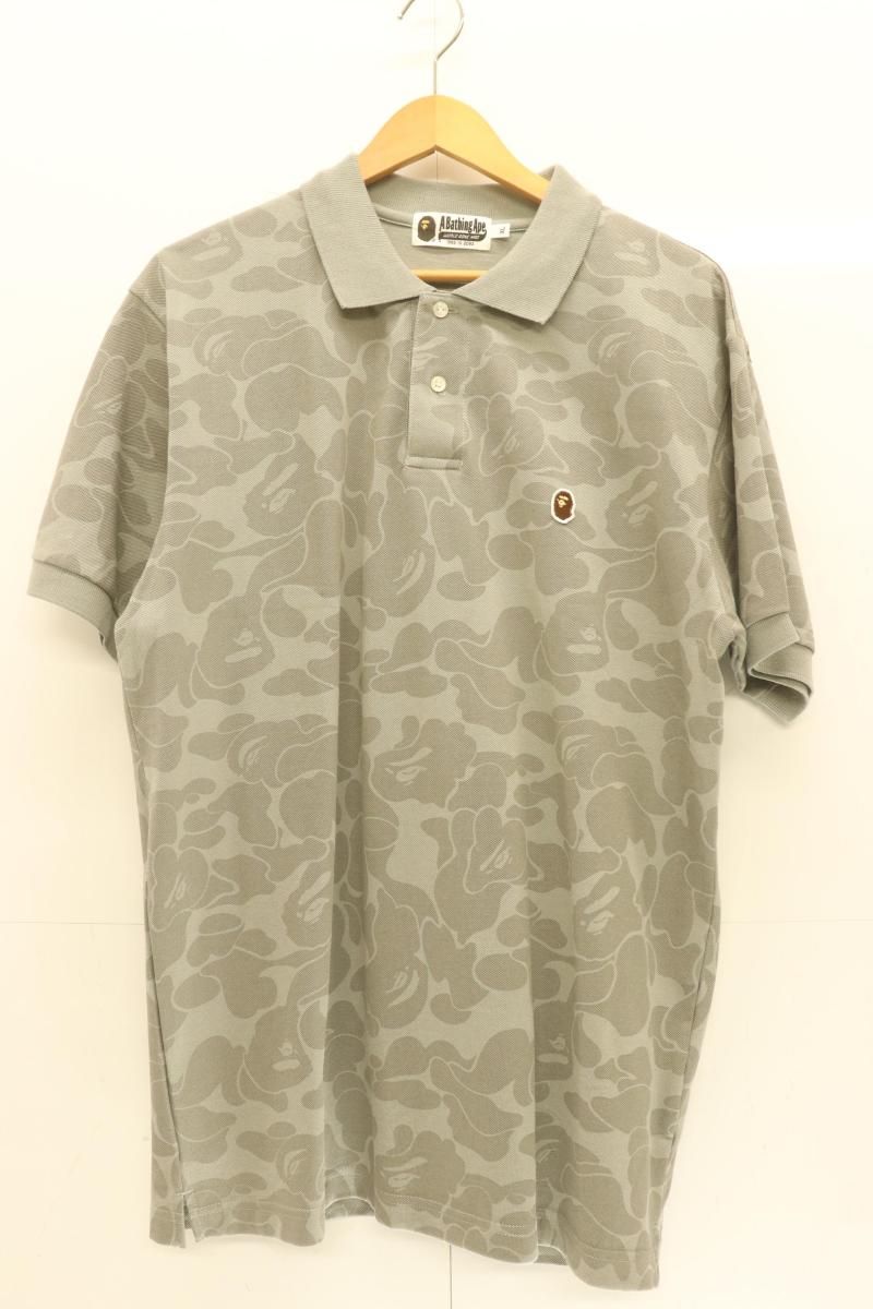 中古】 A BATHING APE メンズポロシャツ XL SMMER BAG ポロシャツ A