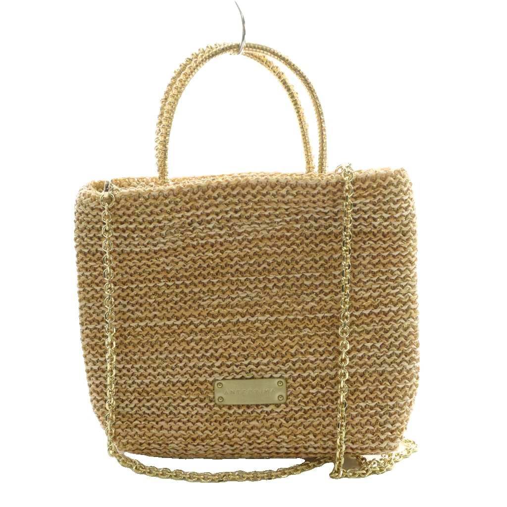 アンテプリマ ANTEPRIMA ワイヤーラフィア 2WAY チェーンショルダー