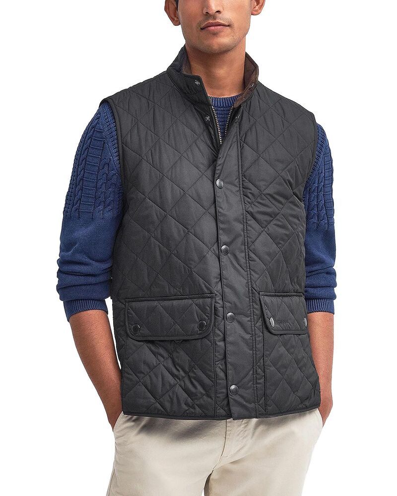 バブアー メンズ アウター ベスト キルティング Barbour Lowerdale