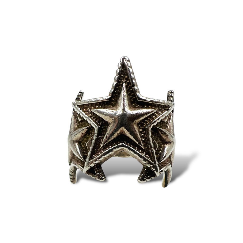 cody sanderson ナバホ族 NAVAJO リング 3 Interlocking Star 3