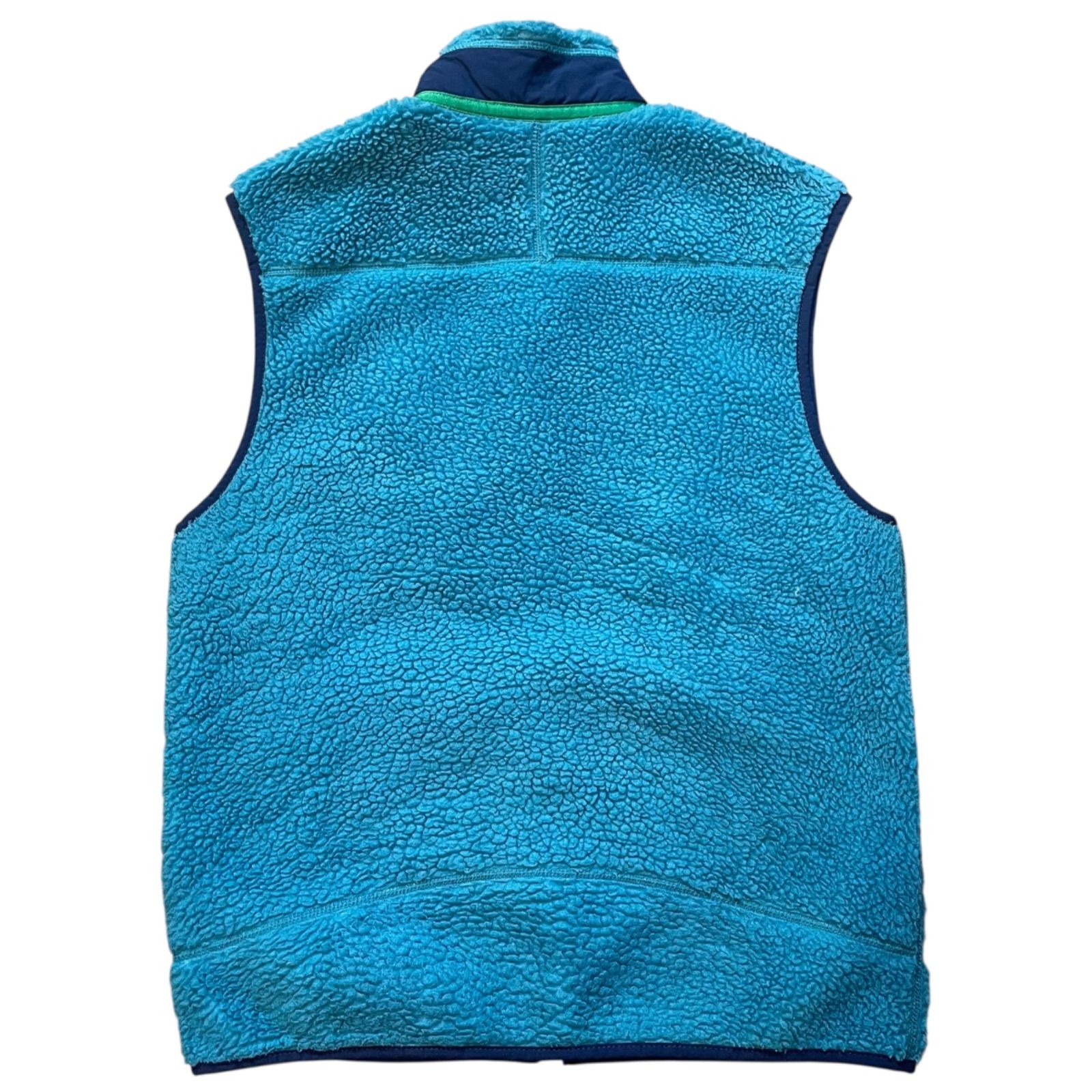 14s patagonia Retro-X Vest 青 M パタゴニア レトロX ベスト フリース