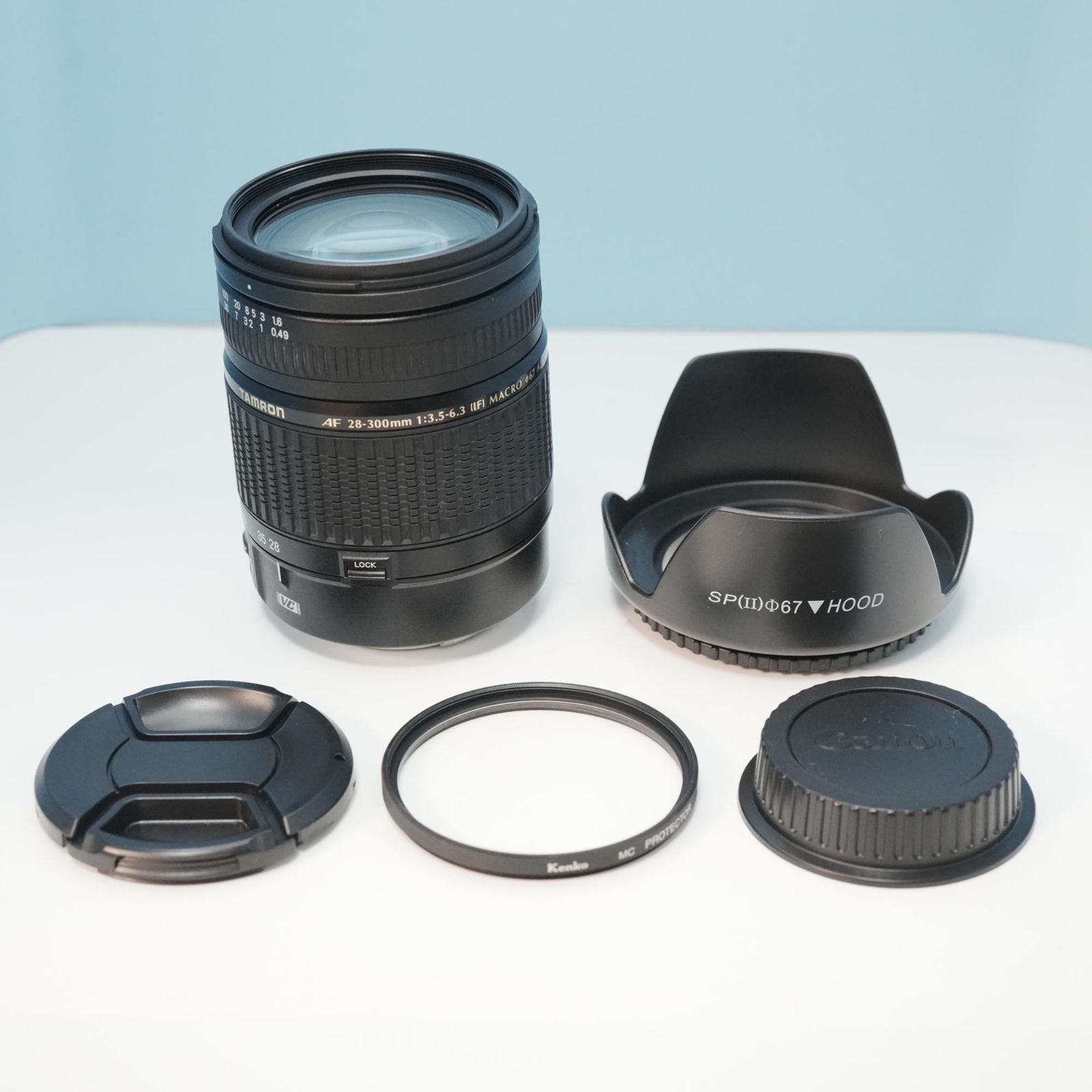 TAMRON 28-300mm Canon EFマウント用 標準+望遠レンズ 美品 a5959 