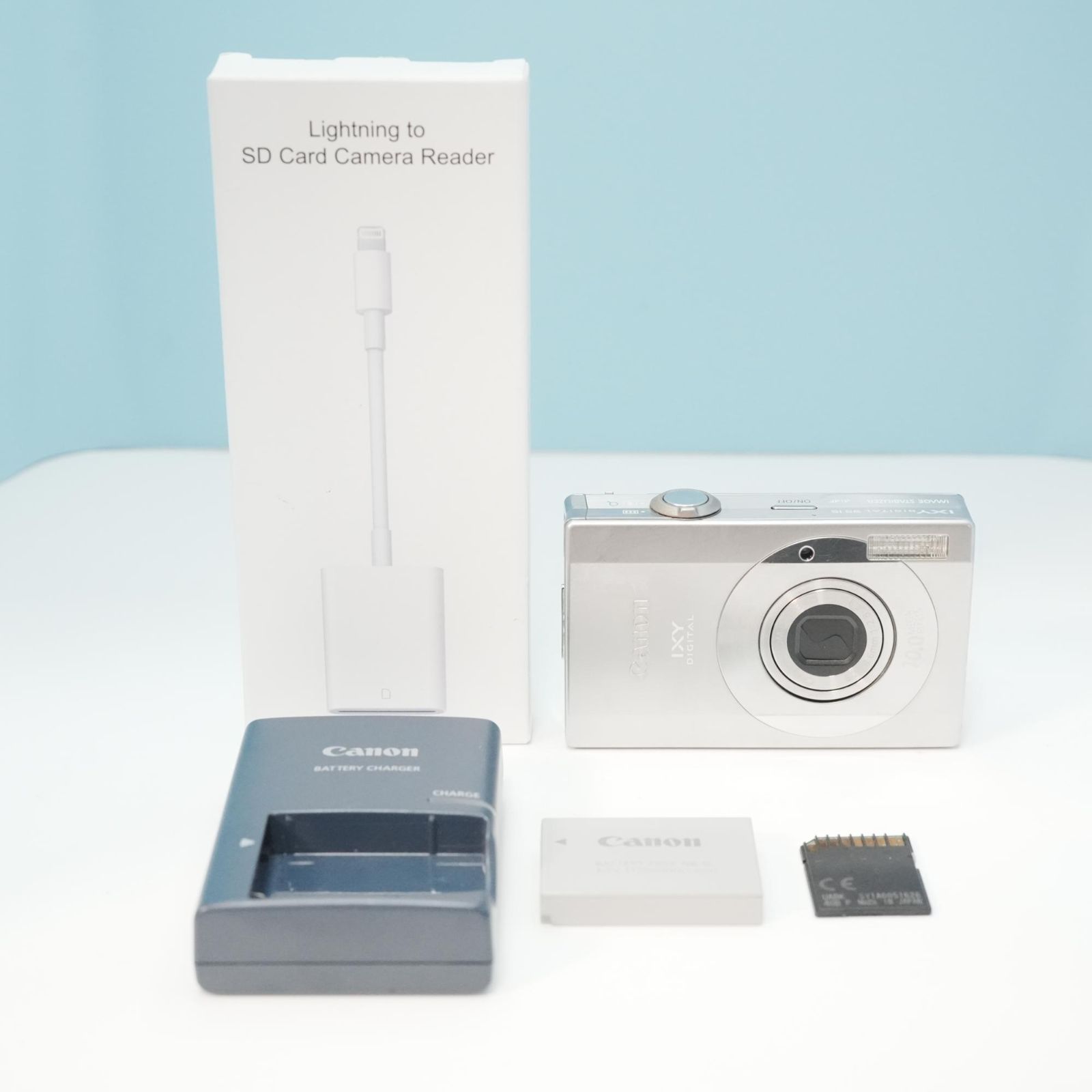 Canon IXY DIGITAL 95 IS デジカメ スマホ転送OK フルセット 美品