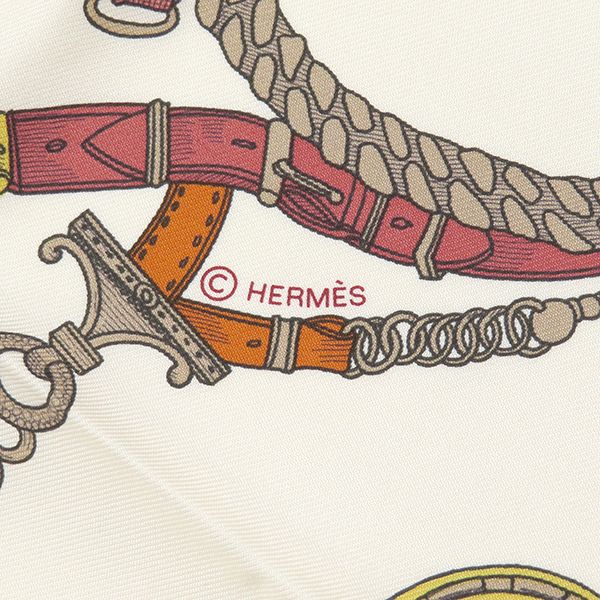 HERMES カレ90 シュヴォー・デシェネ スカーフ カレ 90 《シュヴォー