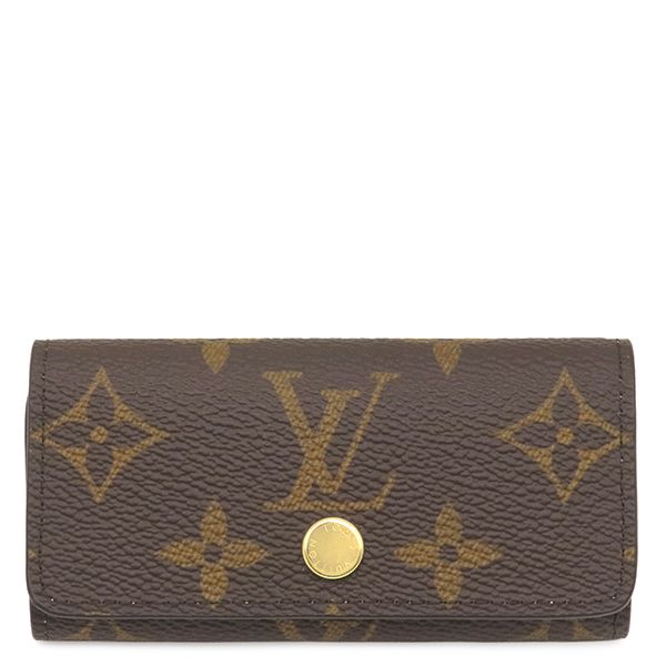 ルイヴィトン LOUIS VUITTON キーケース ミュルティクレ 4 モノグラム