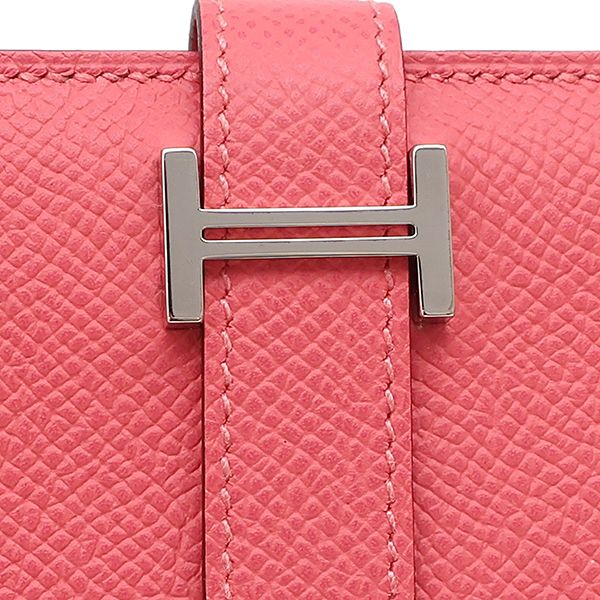 エルメス HERMES 二つ折り財布 ベアンミニ ヴォーエプソン