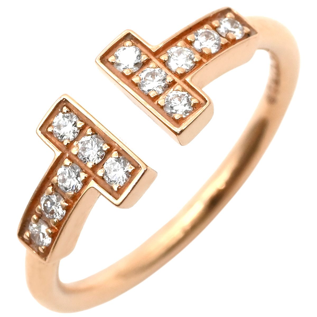Tiffany & Co. 18金ローズゴールドリング AU750 【公式通販】