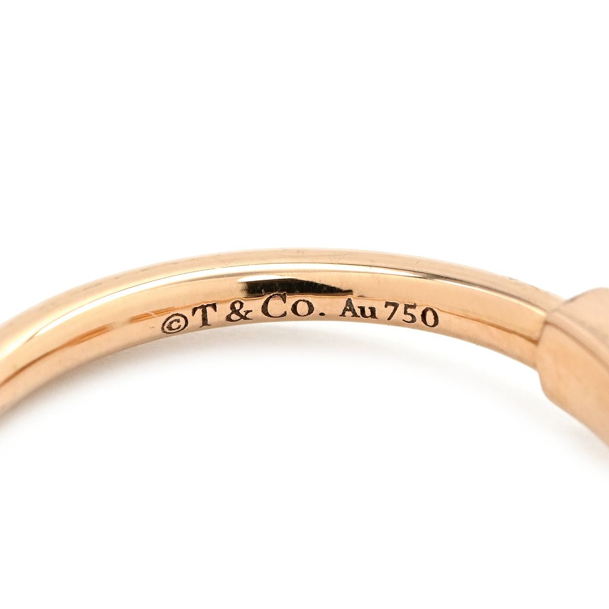 ティファニー Tiffany & Co リング 指輪 T ダイヤモンド ワイヤー 