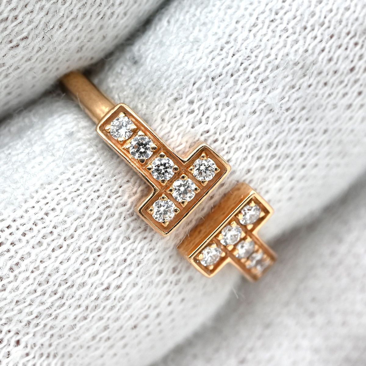 Tiffany & Co. Tワイヤーゴールド6号