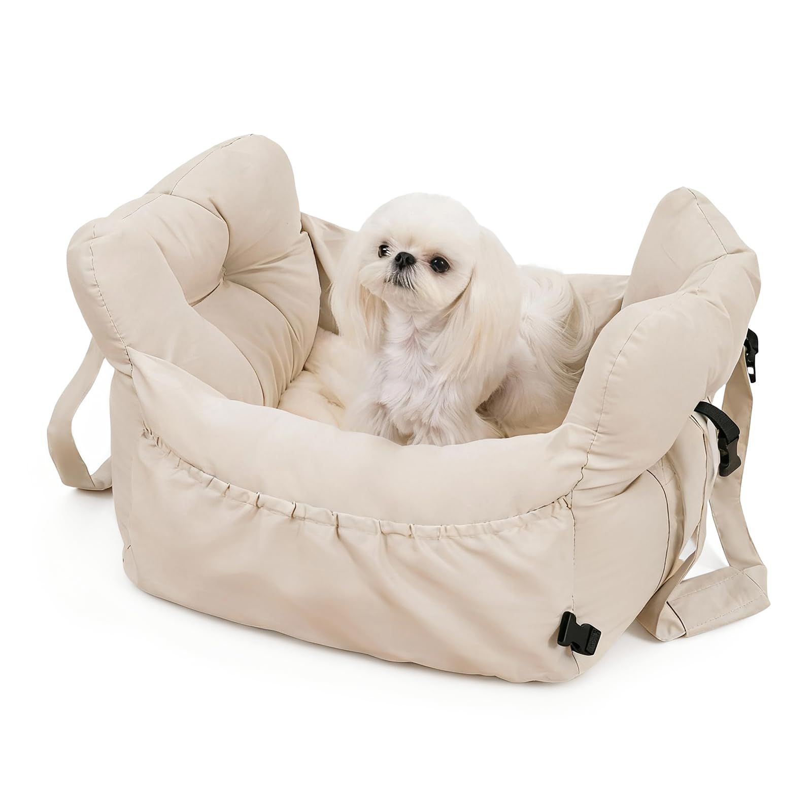 ペットドライブボックス 犬 車 シート 小型犬 飛び出し防止 12kg以下