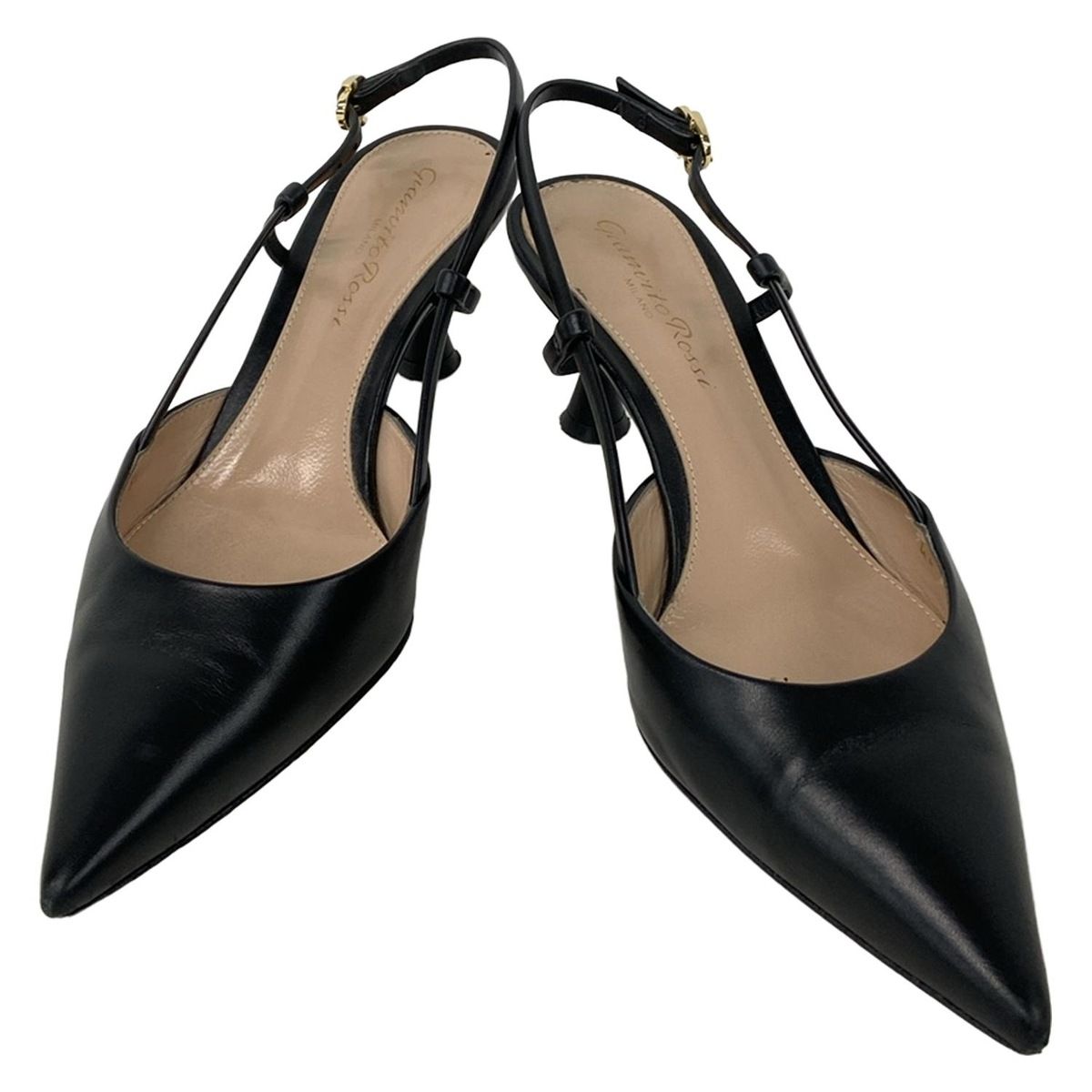 Gianvito Rossi(ジャンヴィト・ロッシ) サンダル 36 レディース - 黒