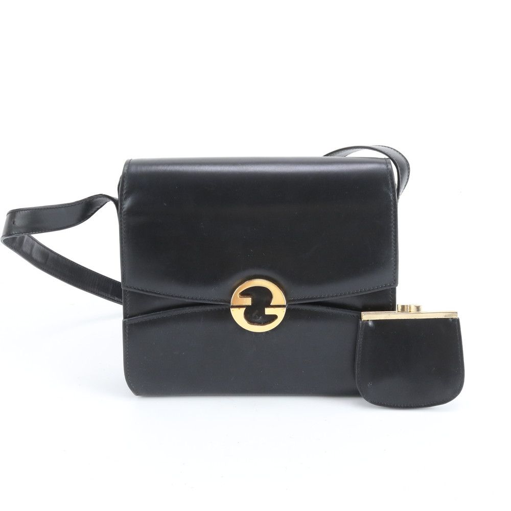 ヴィンテージ グッチ オールドグッチ レザー ショルダーバッグ 肩掛け