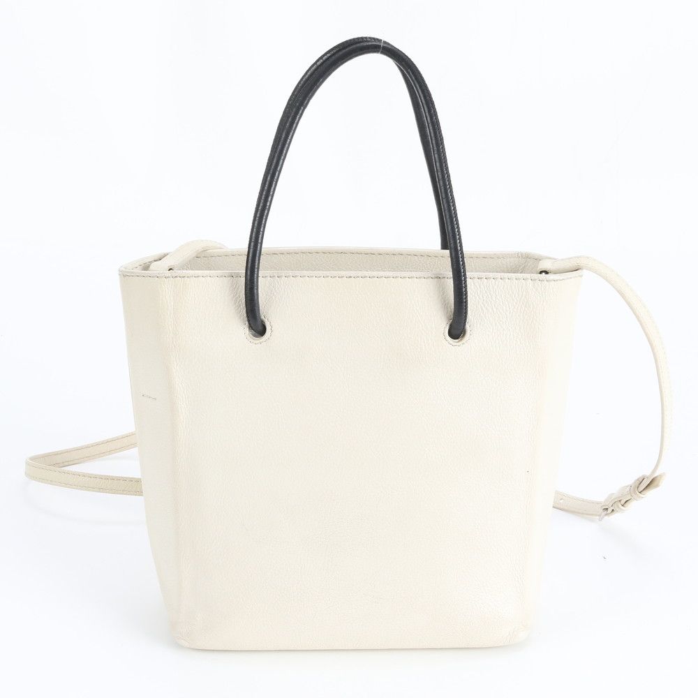 美品 バレンシアガ ショッピングトート XXS 555140 レザー 2WAY