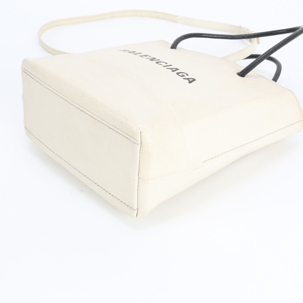 美品 バレンシアガ ショッピングトート XXS 555140 レザー 2WAY