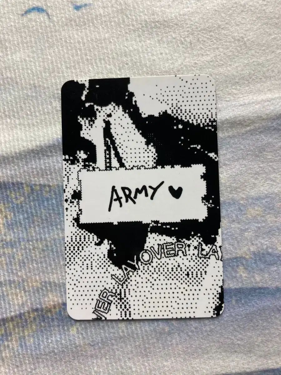 BTS（防弾少年団・バンタン） トレカ layover ヴィ(V・テヒョン・テテ