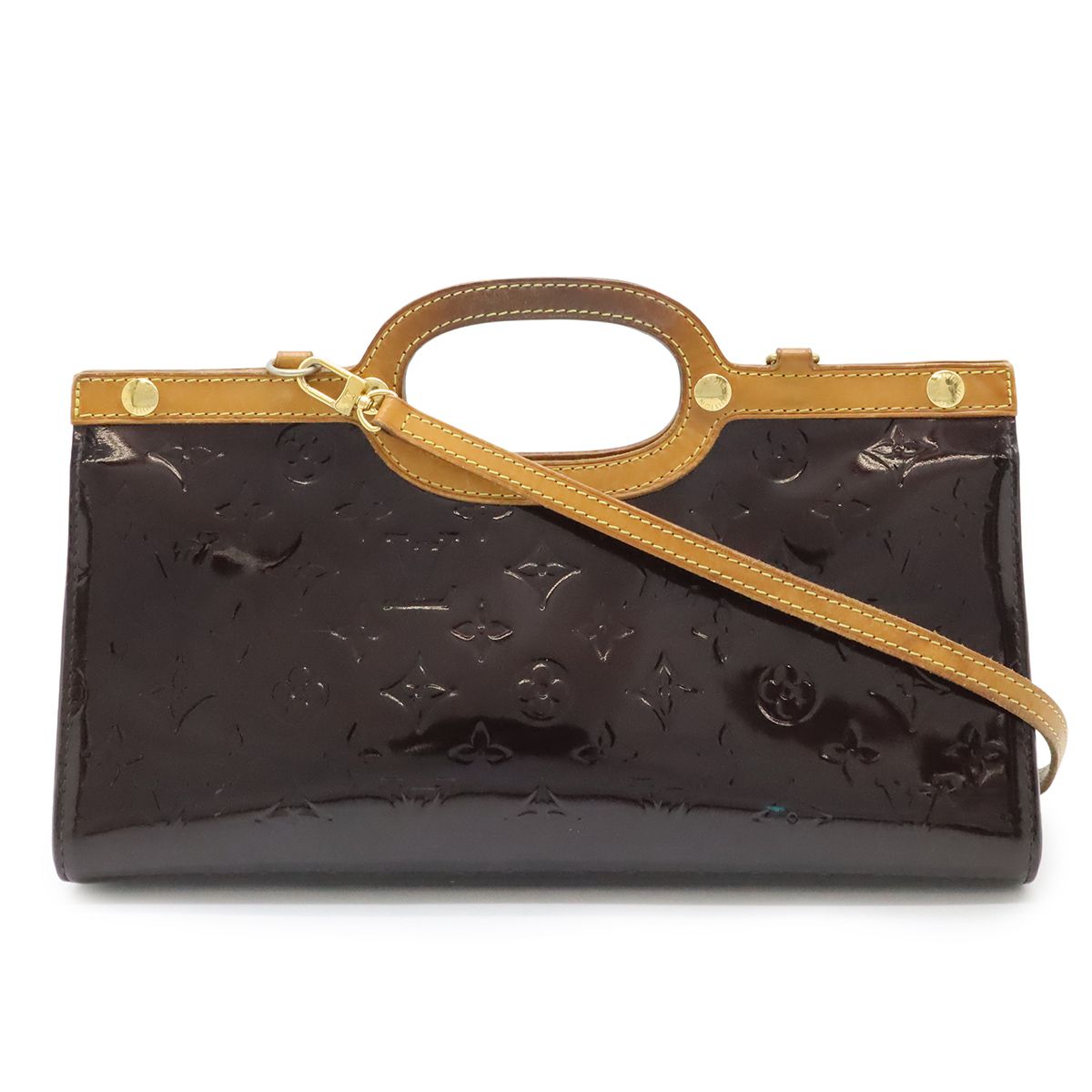 LOUIS VUITTON ルイ ヴィトン モノグラムヴェルニ ロクスバリー