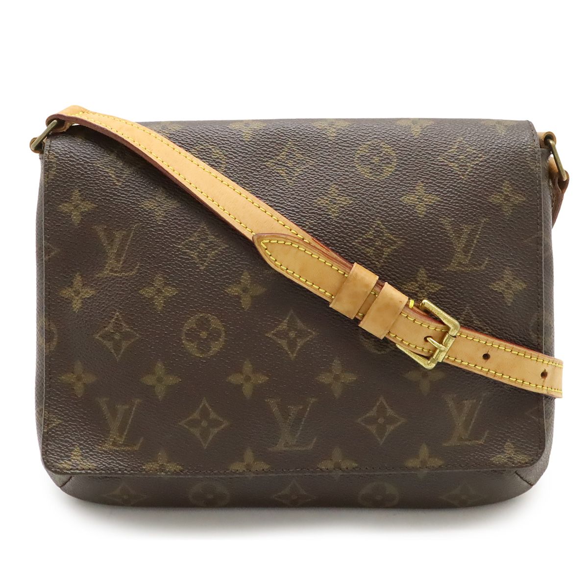 LOUIS VUITTON ルイ ヴィトン モノグラム ミュゼットタンゴ ショート