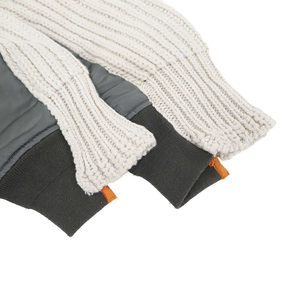 sacai サカイ 22AW Nylon Twill Mix Knit Blouson ナイロンツイル