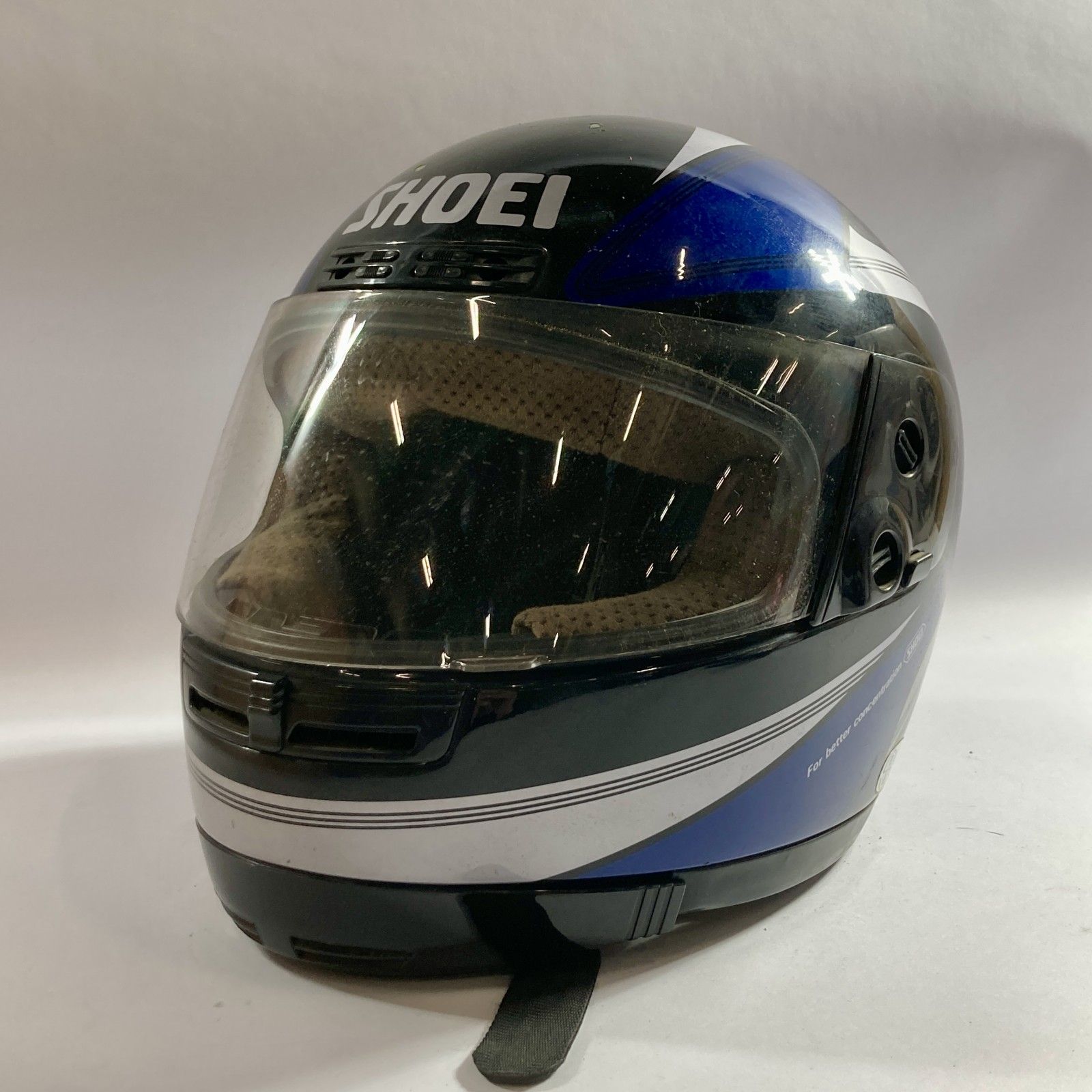 SHOEI フルフェイスヘルメット 青 グラムスター Lサイズ SHOEIが新型