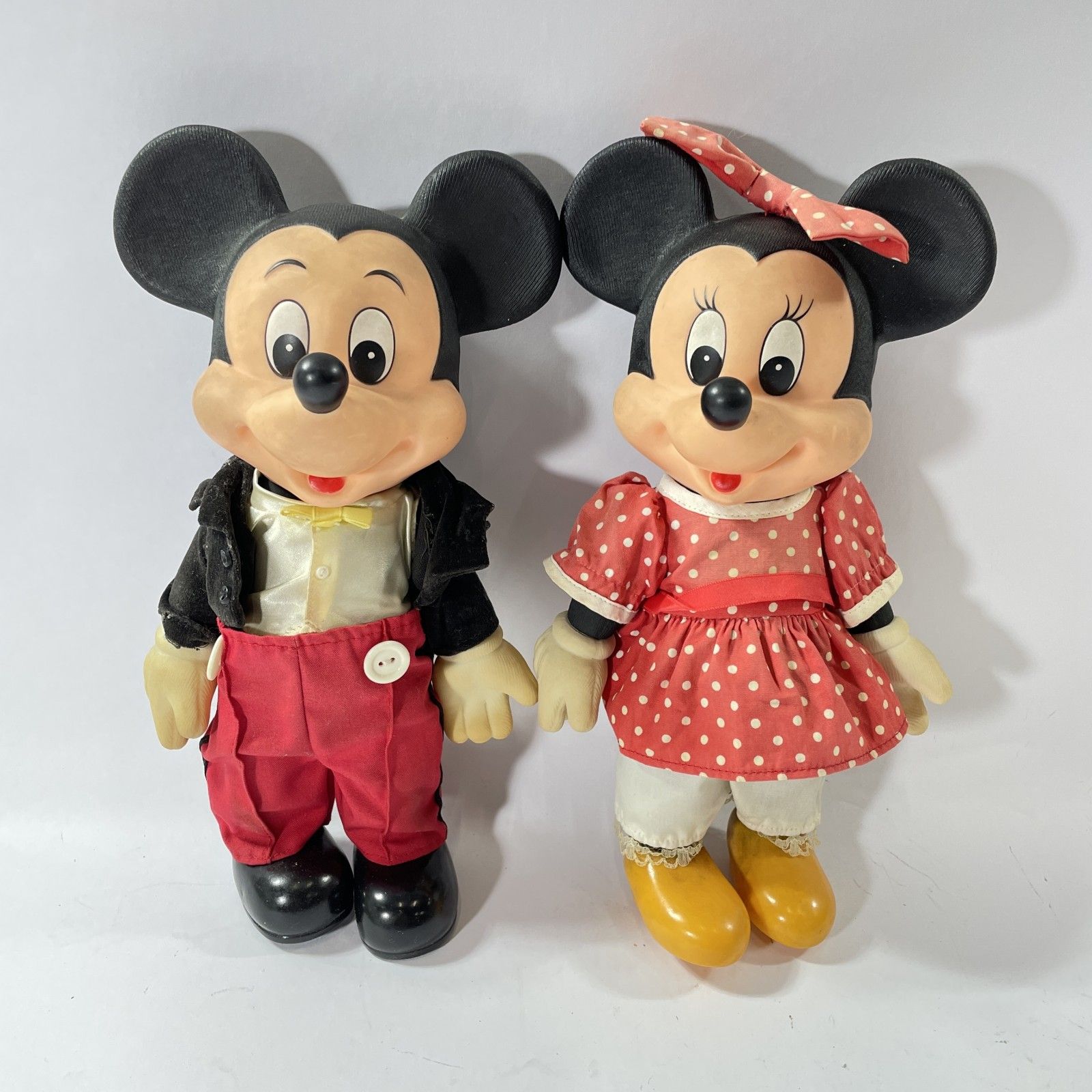 ☆ Disney ディズニー ビンテージ TOMY ミッキーマウス & ミニーマウス