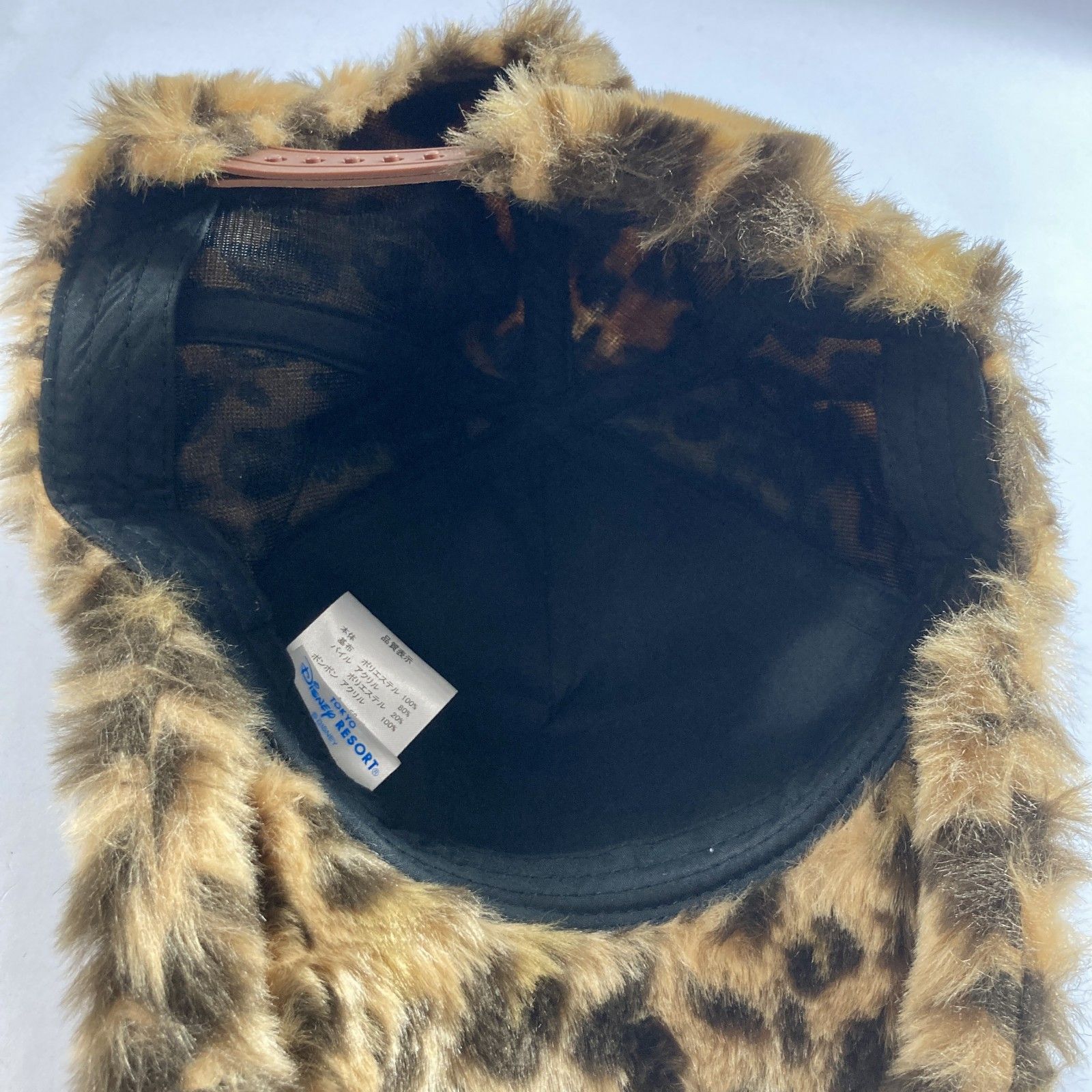 ☆ Disney 東京ディズニーリゾート ヒョウ柄 ミッキーマウス耳付き