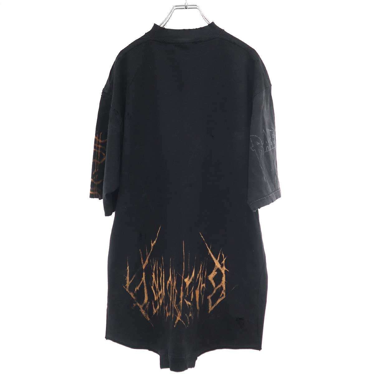 BALENCIAGA バレンシアガ Paris Moon Upside Down Tee オーバーサイズT 