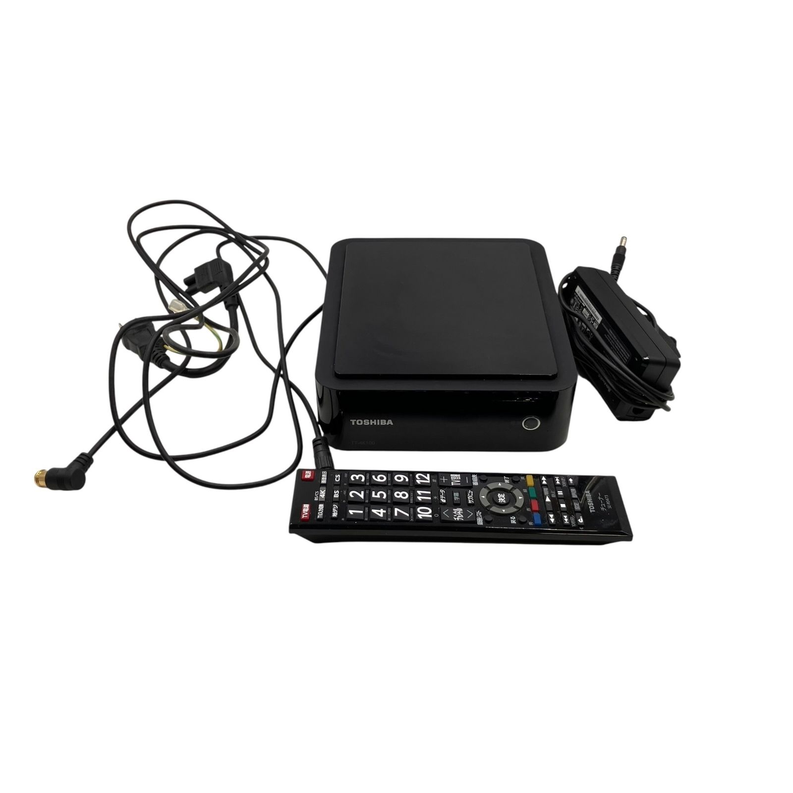 TOSHIBA TT-4K100 BS CS 4K 録画対応 チューナー 本体 リモコン AC
