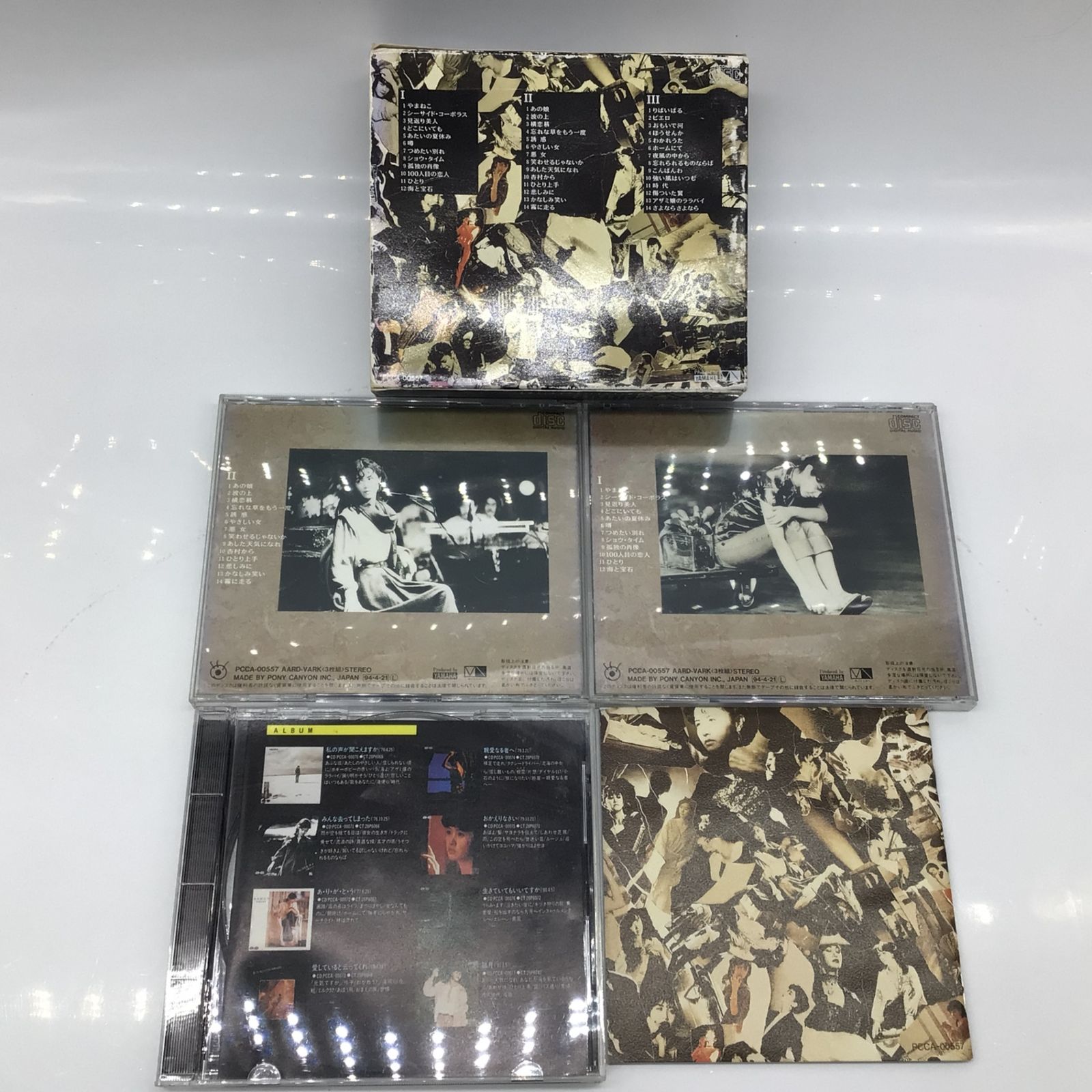 3027 中島みゆき Singles 3CD CD3枚組 全44Pブックレット付