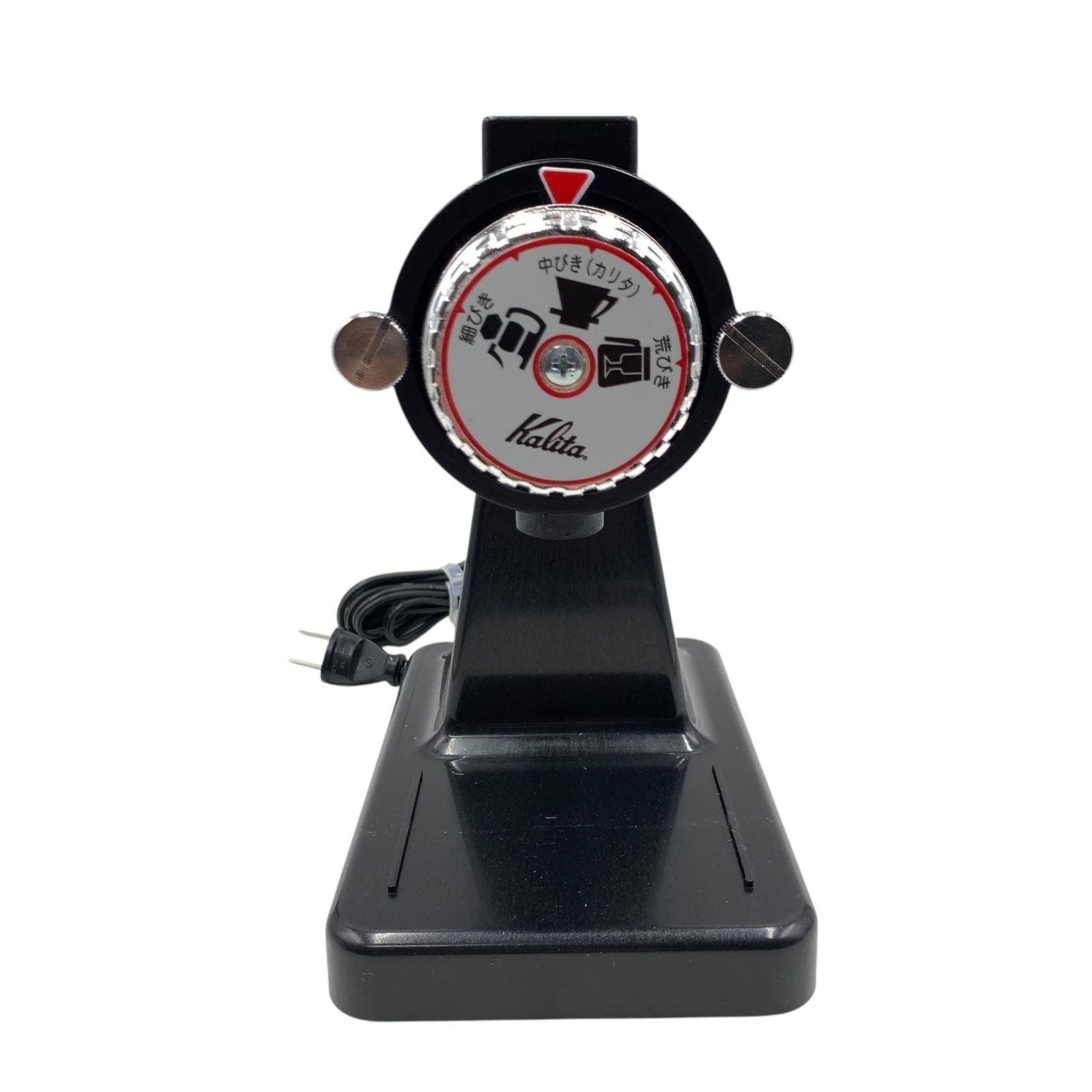 □美品 Kalita ナイスカットミル KH-100 ブラック 電動コーヒーミル