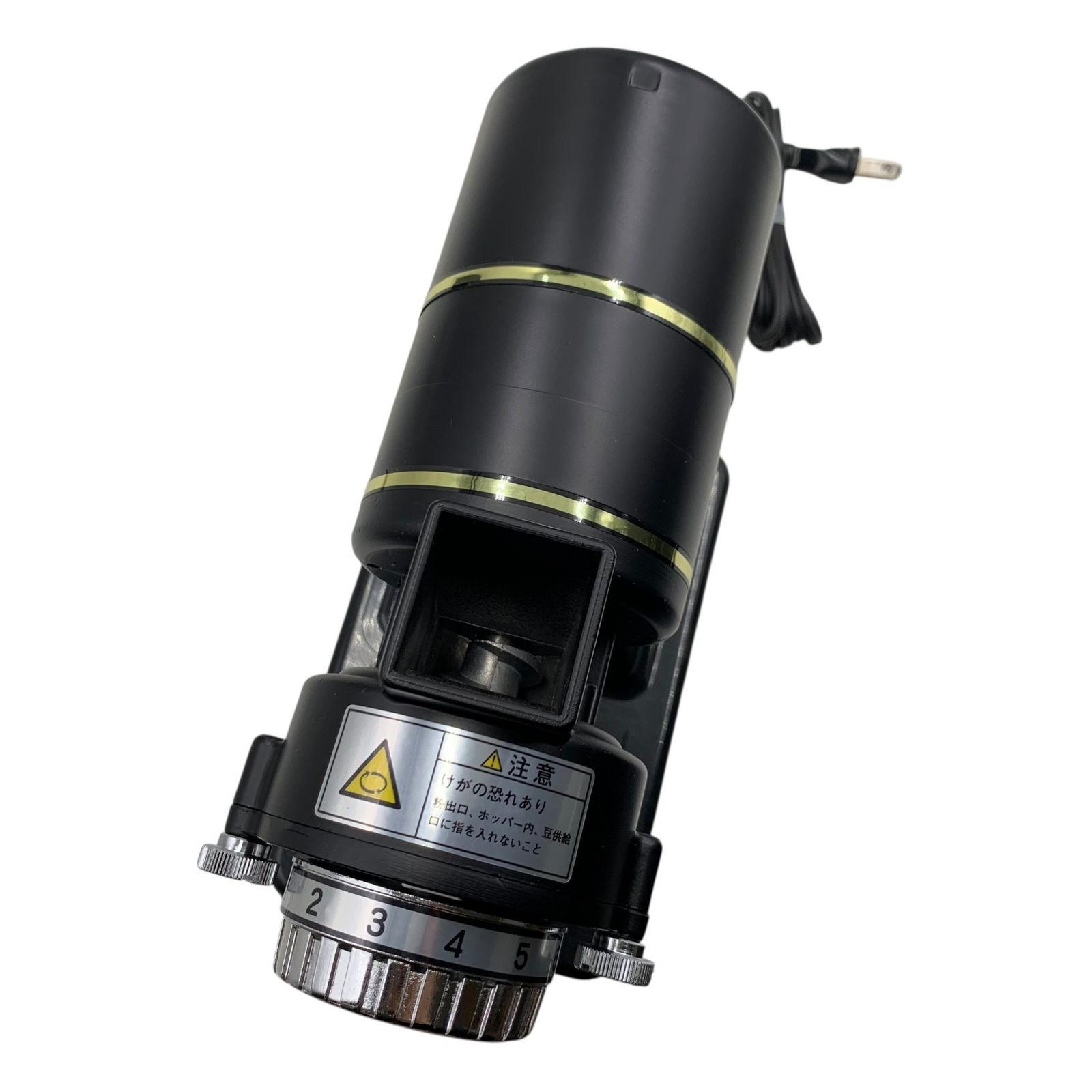 □美品 Kalita ナイスカットミル KH-100 ブラック 電動コーヒーミル