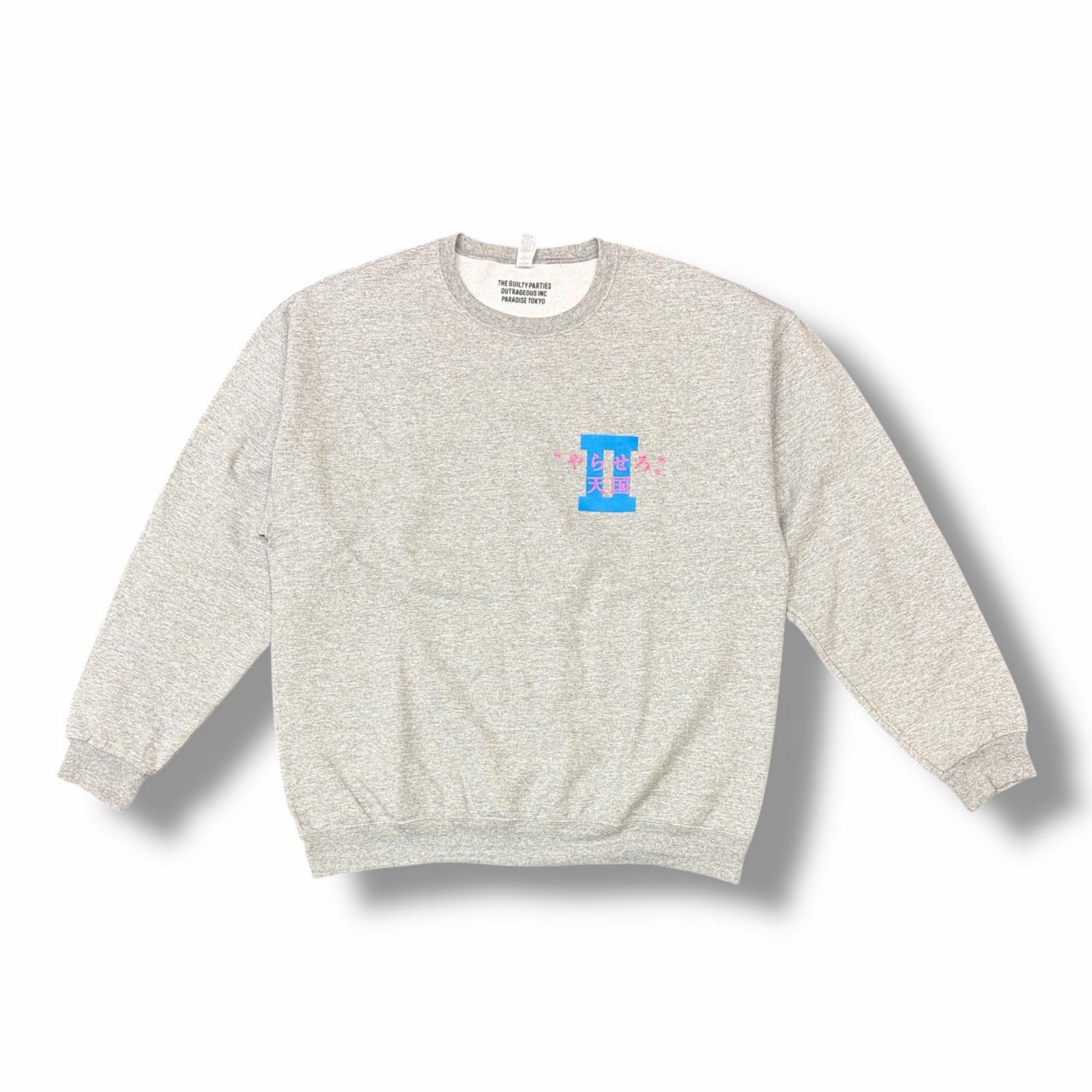 参考上代18700円 WACKO MARIA SWEAT SHIRT スウェット トレーナー