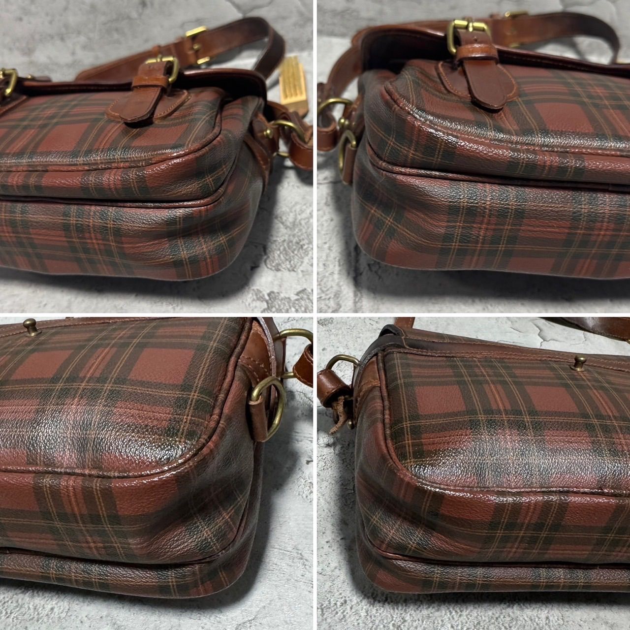 極美品 POLO RALPH LAUREN ラルフローレン メッセンジャーバッグ