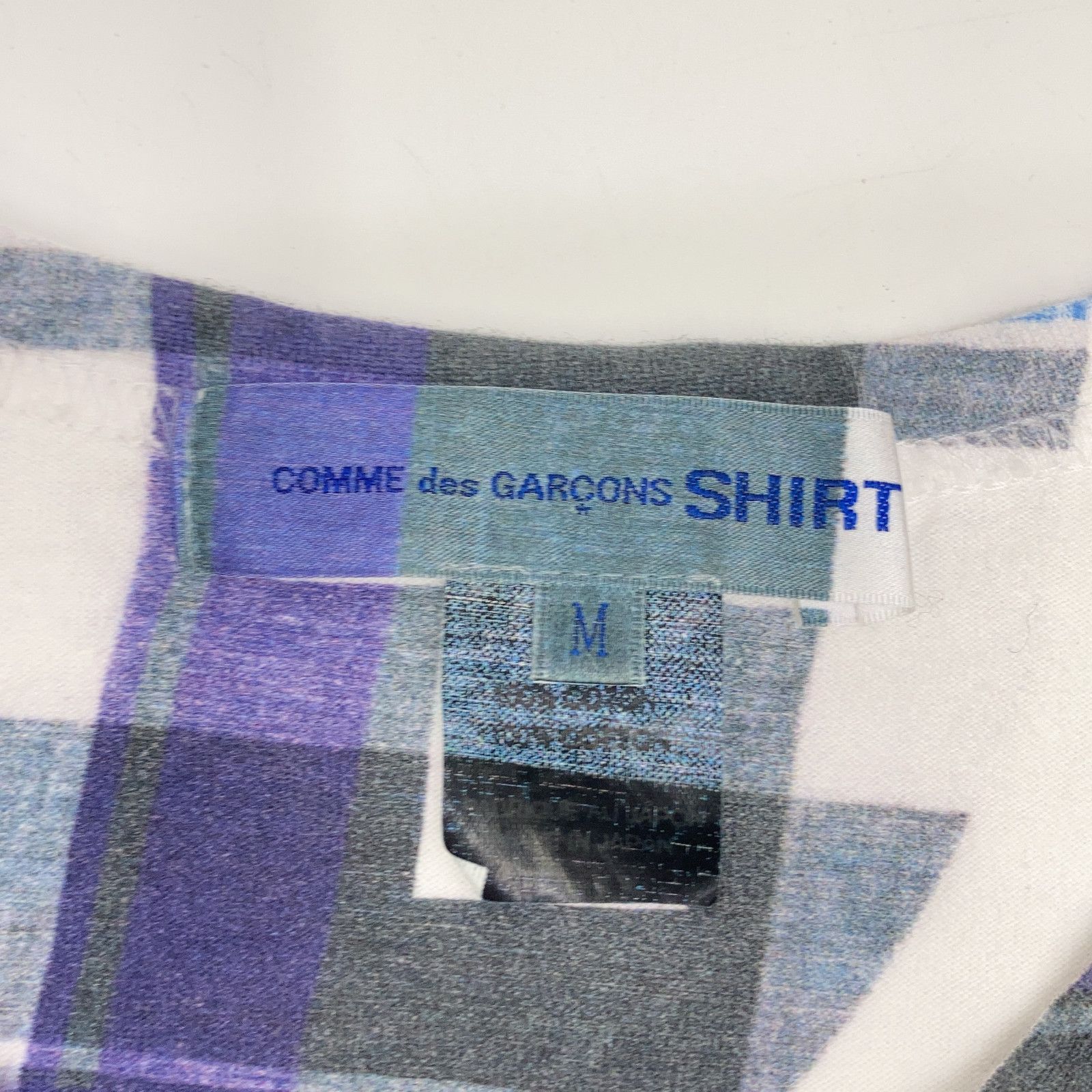 COMME des GARCONS SHIRT コムデギャルソンシャツ FO-T001 25SS ﾌﾞﾙｰ 