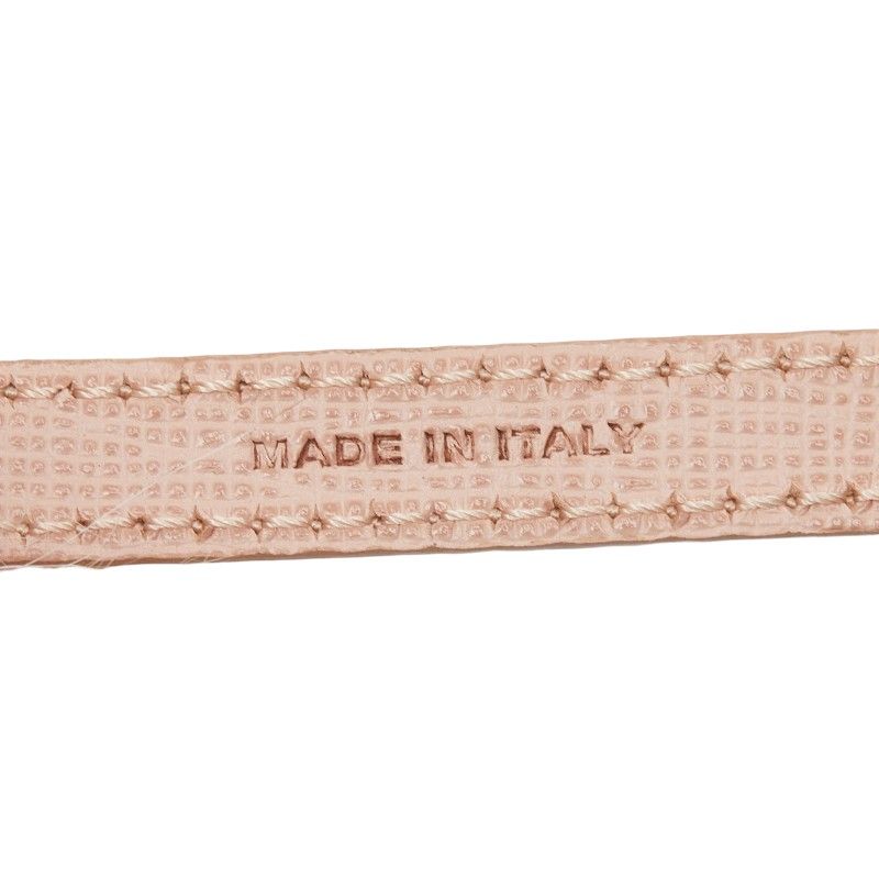 フェンディ ポンポン チャーム キーホルダー 7AR259 ピンク ブラウン