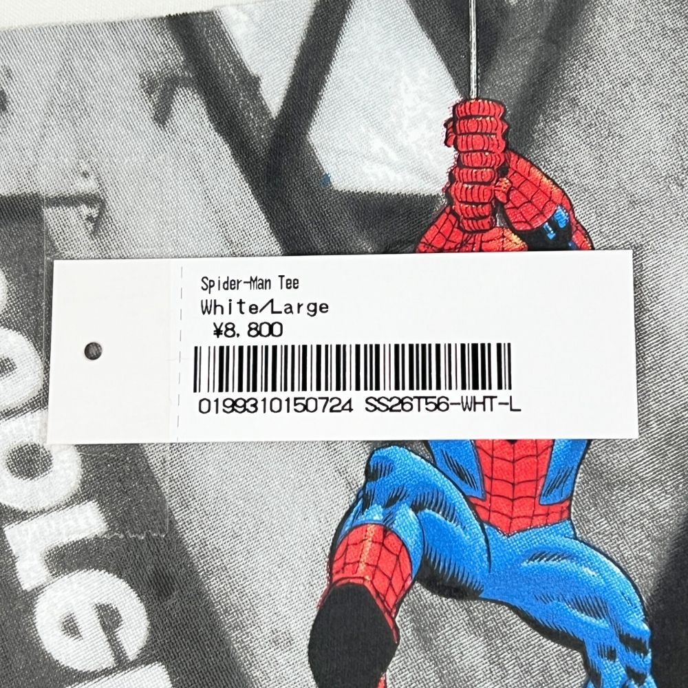 SUPREME シュプリーム 26SS Spider Man Tee スパイダーマン Tシャツ