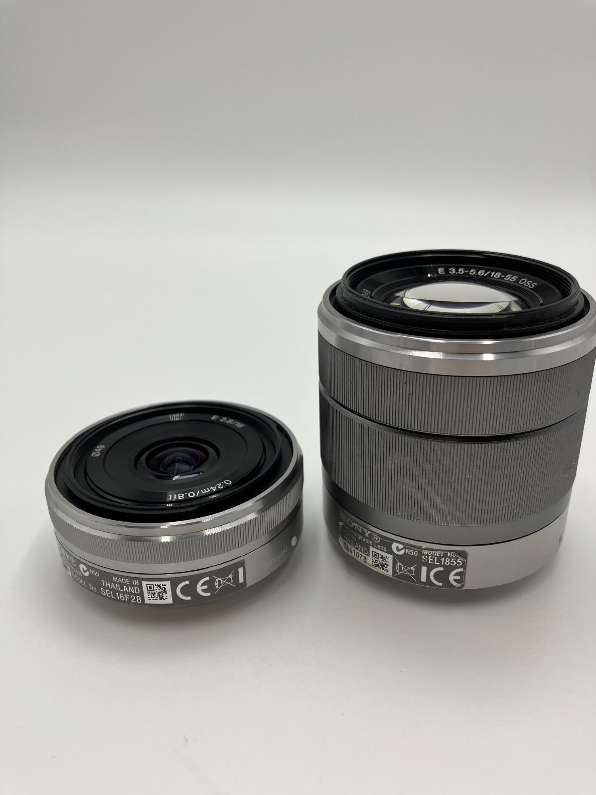 動作確認済】SONY NEX-C3 ダブルレンズキット 16mm F2.8 + 18-55mm OSS